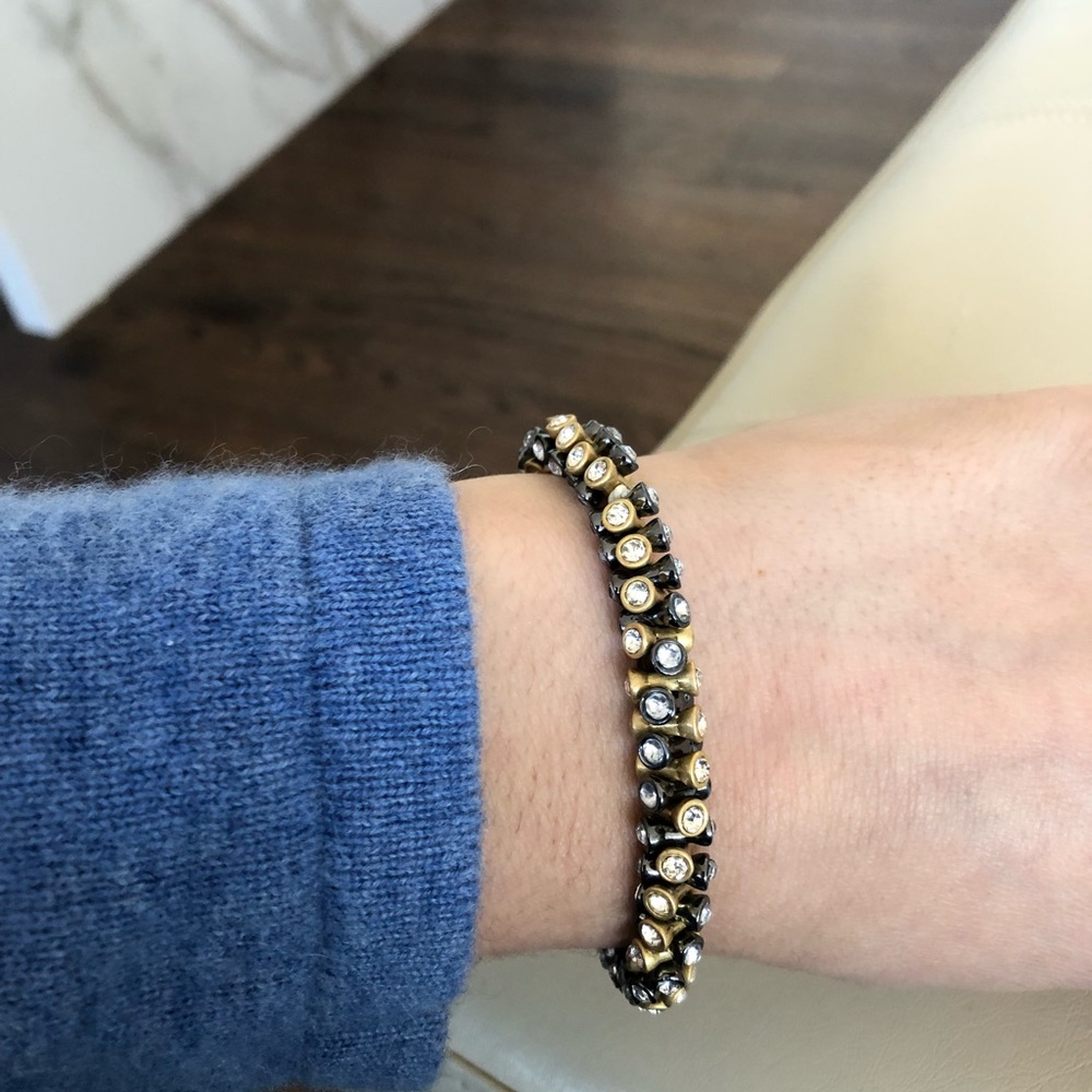 Silver & Gold Sparkle Bracelet